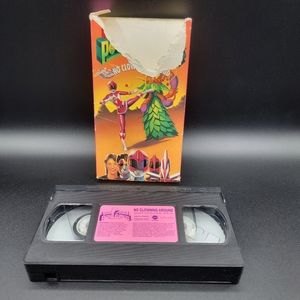 Mighty Morphin Power Rangers No Clowning Around VHS Tape 1993 Vintage Rare